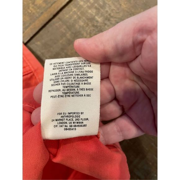 Anthropologie Pilcro & The Letterpress Chino Skirt Size 4 - Picture 11 of 11